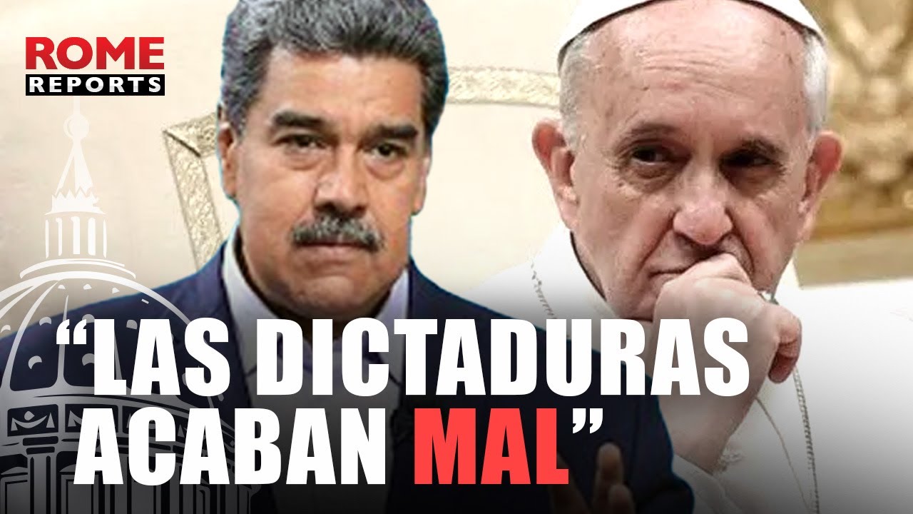 El papa se pronuncia sobre Venezuela: “Las dictaduras no sirven de nada y acaban mal”