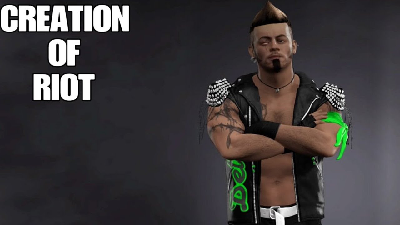 RTW Creation #6: Riot (WWE 2K17 - PS4)
