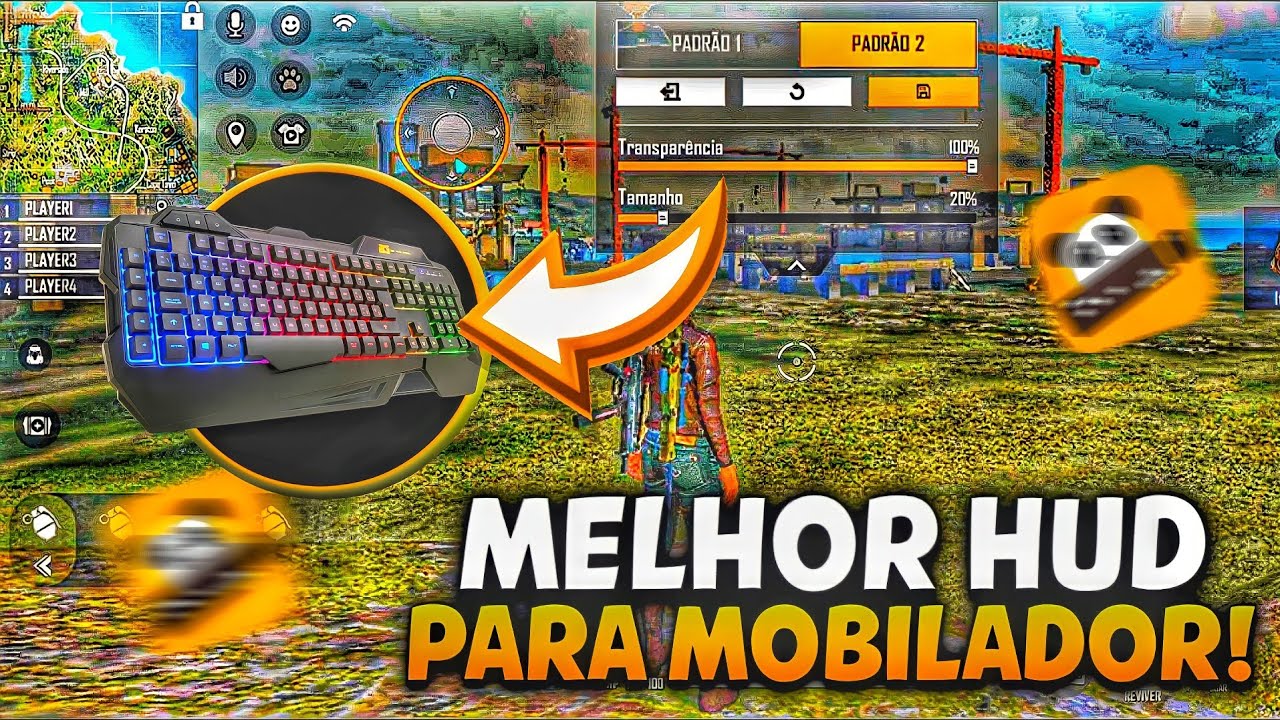HUD PARA MOBILADOR! COMO CONFIGURAR OS BOTÕES DO JEITO CERTO 💥