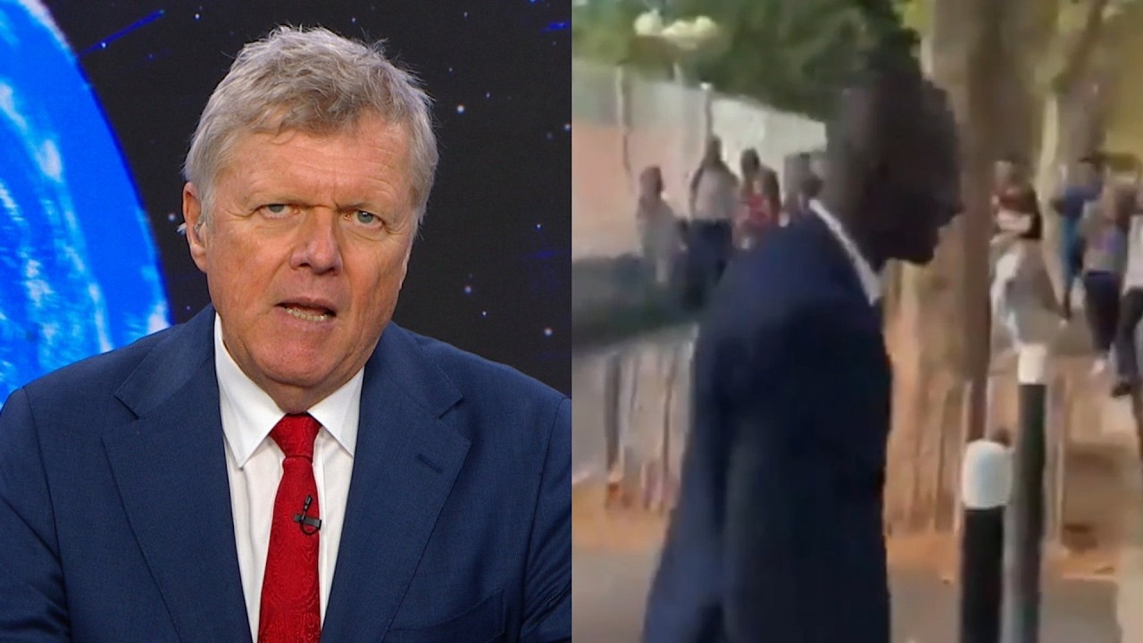French mayor seen &lsquo;gleefully&rsquo; backing student protests as vandalism erupts