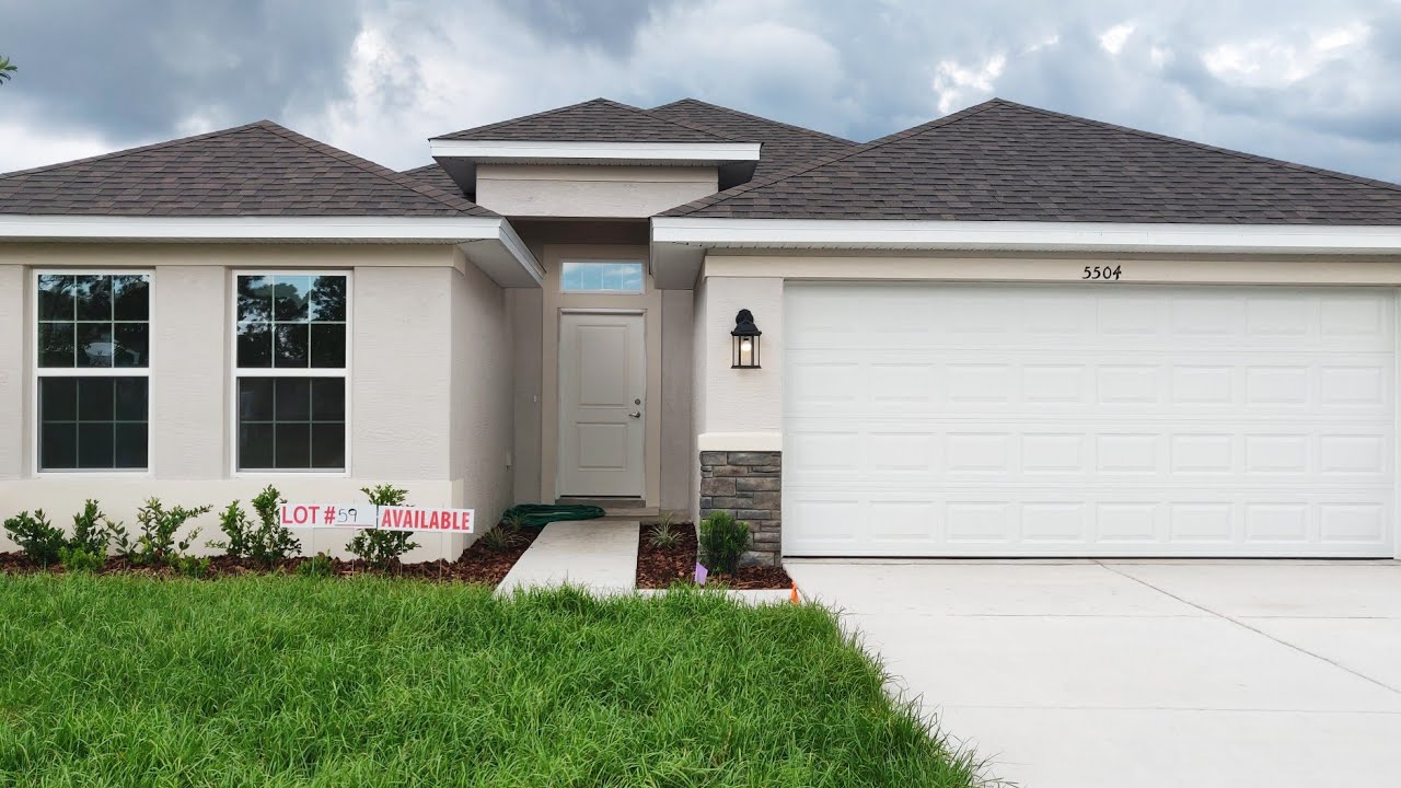 Check Out This New 2000 Sq Ft 4/2/2 Home in Spring Hill FL!