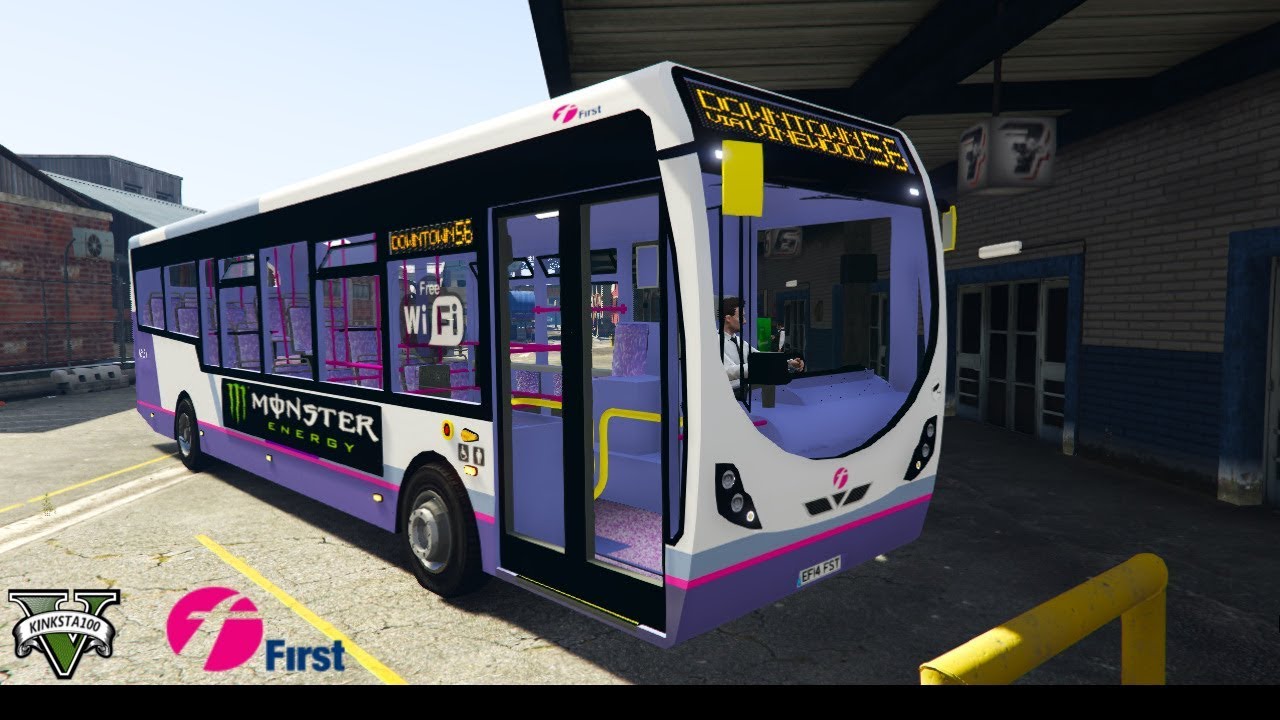 Gta 5 First Bus, Wright StreetLite DF micro-hybrid V1