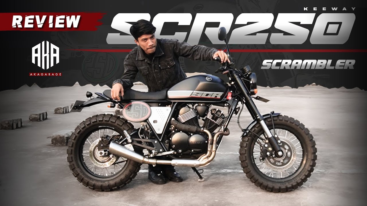 MESIN 250 VTWIN?? KEEWAY SCR CUSTOM SCRAMBLER || by akagarage.id
