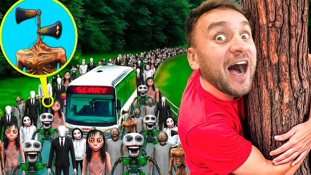 Fizi UKRADL AUTOBUS V&scaron;ech MONSTRŮ?!