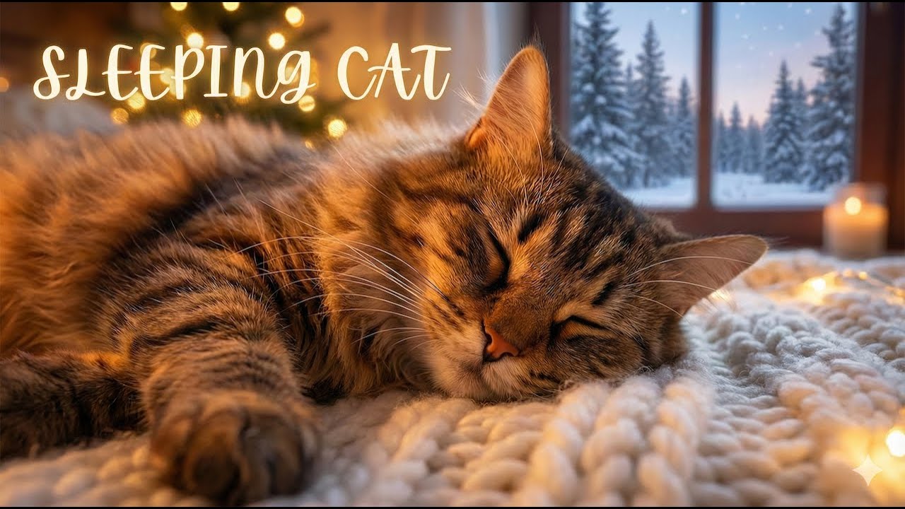The coziest sound in the world: Cat therapy | The purring of a cat