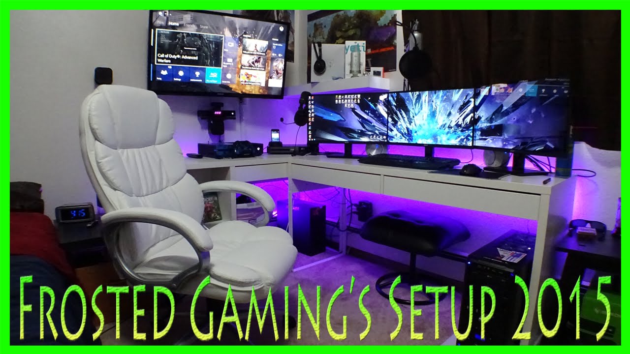 ULTIMATE GAMING SETUP 2016 - Frosted Gaming