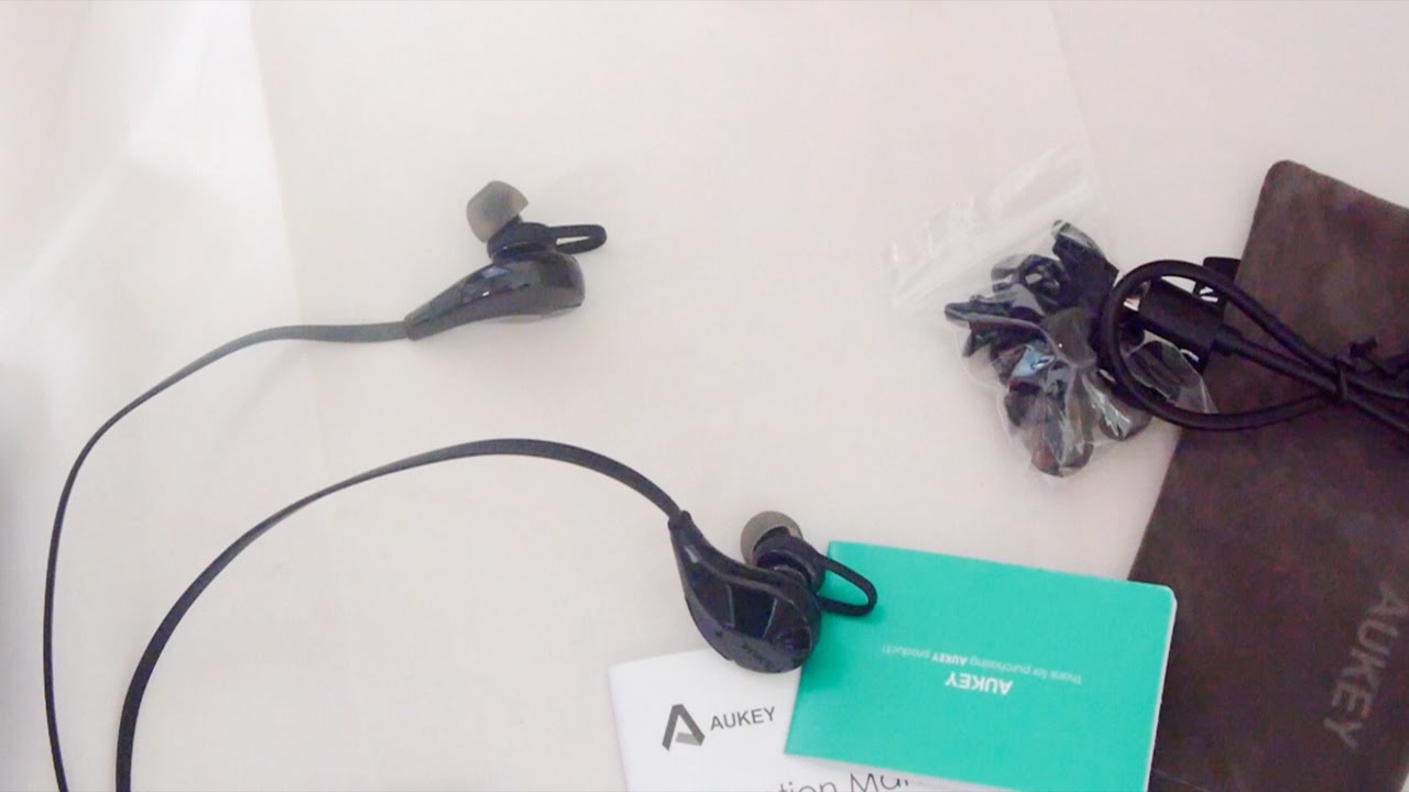 Bezprzewodowe słuchawki sportowe Aukey EP-B4 Bluetooth 4.1