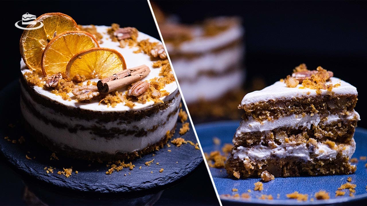 Tort de Morcovi Vegan sau de Post / Vegan Carrot Cake (EN. SUB.)