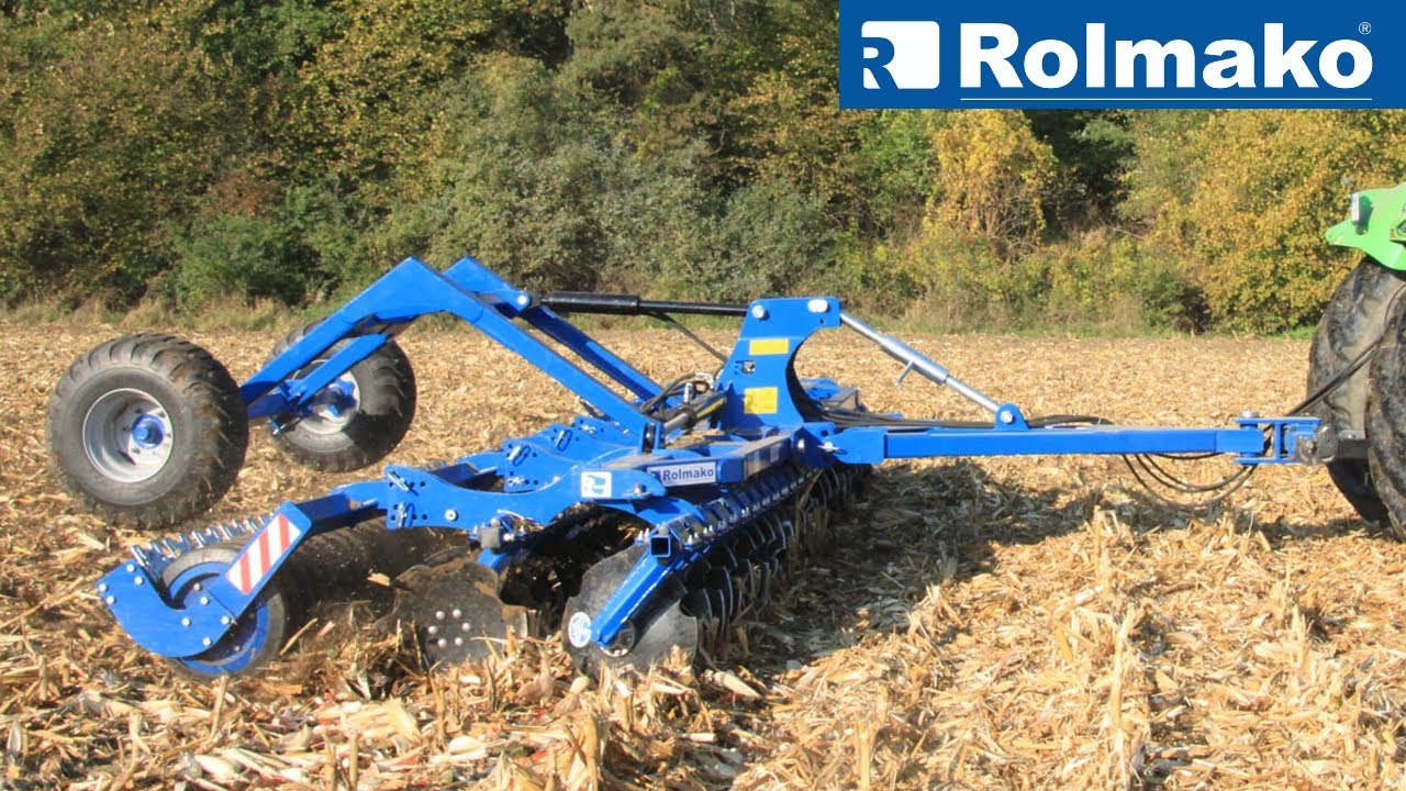 Компактная дисковая борона Rolmako U693 ЧАСТЬ 1