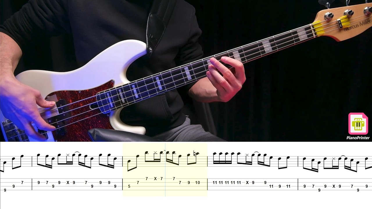 Звенит январская вьюга Bass Cover | Табы & Ноты