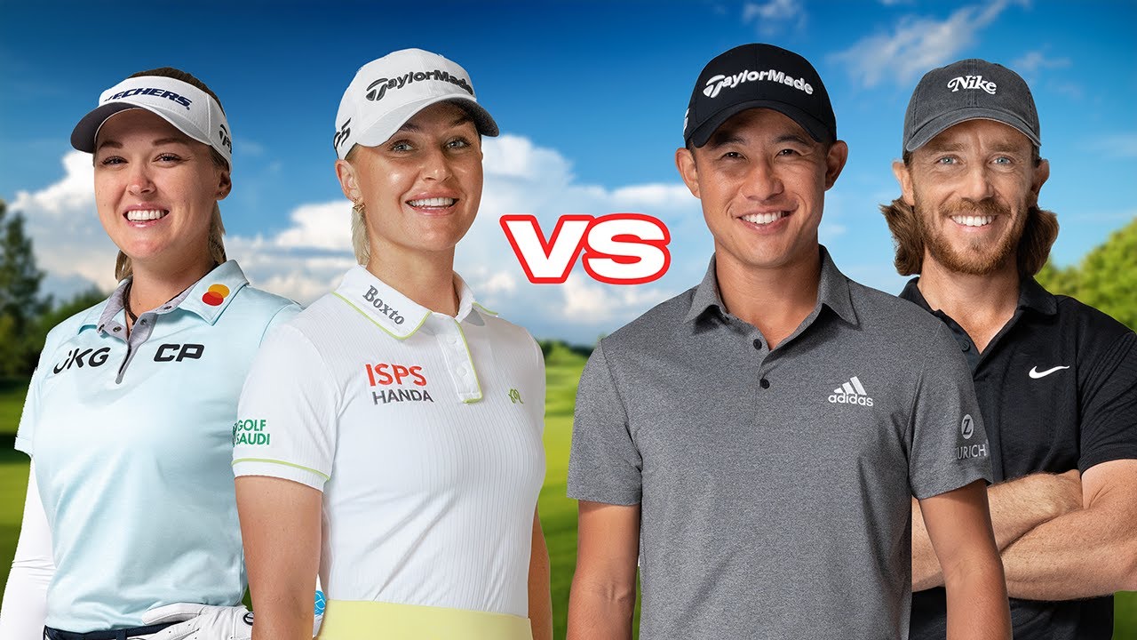We challenged the BEST golfers in the world to a putting contest