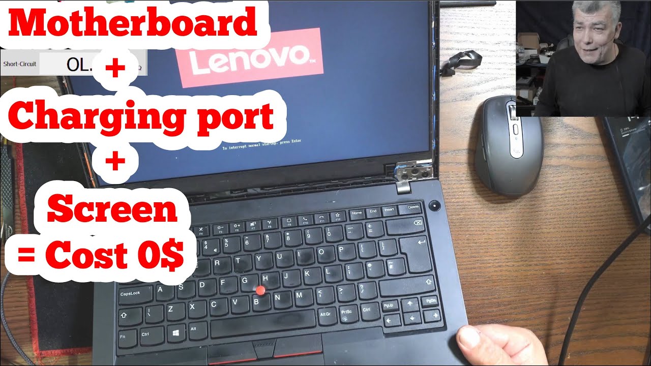 Lenovo L14 proper damaged, repair cost £0