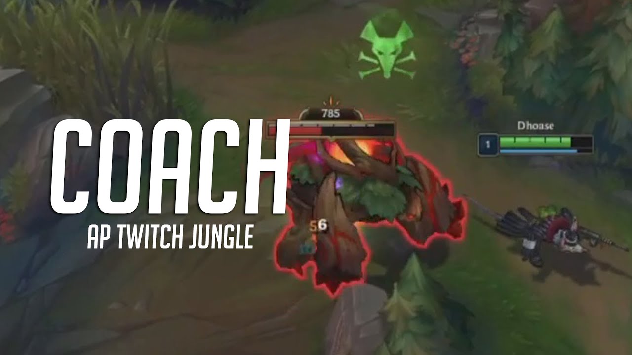 RATIRL Coaches AP Twitch Jungle (Plat 1)