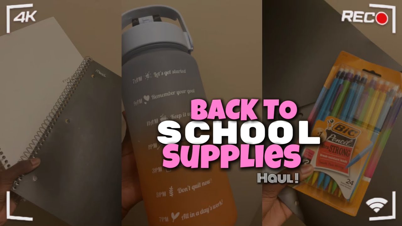 Back to School Haul *7th grade* 🛍📚