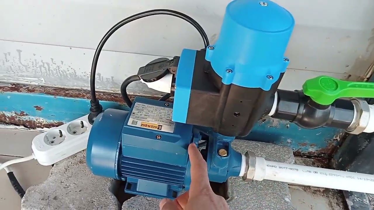 0,50 Kw Jet Motoru Hidrofor sistemine geçiş
