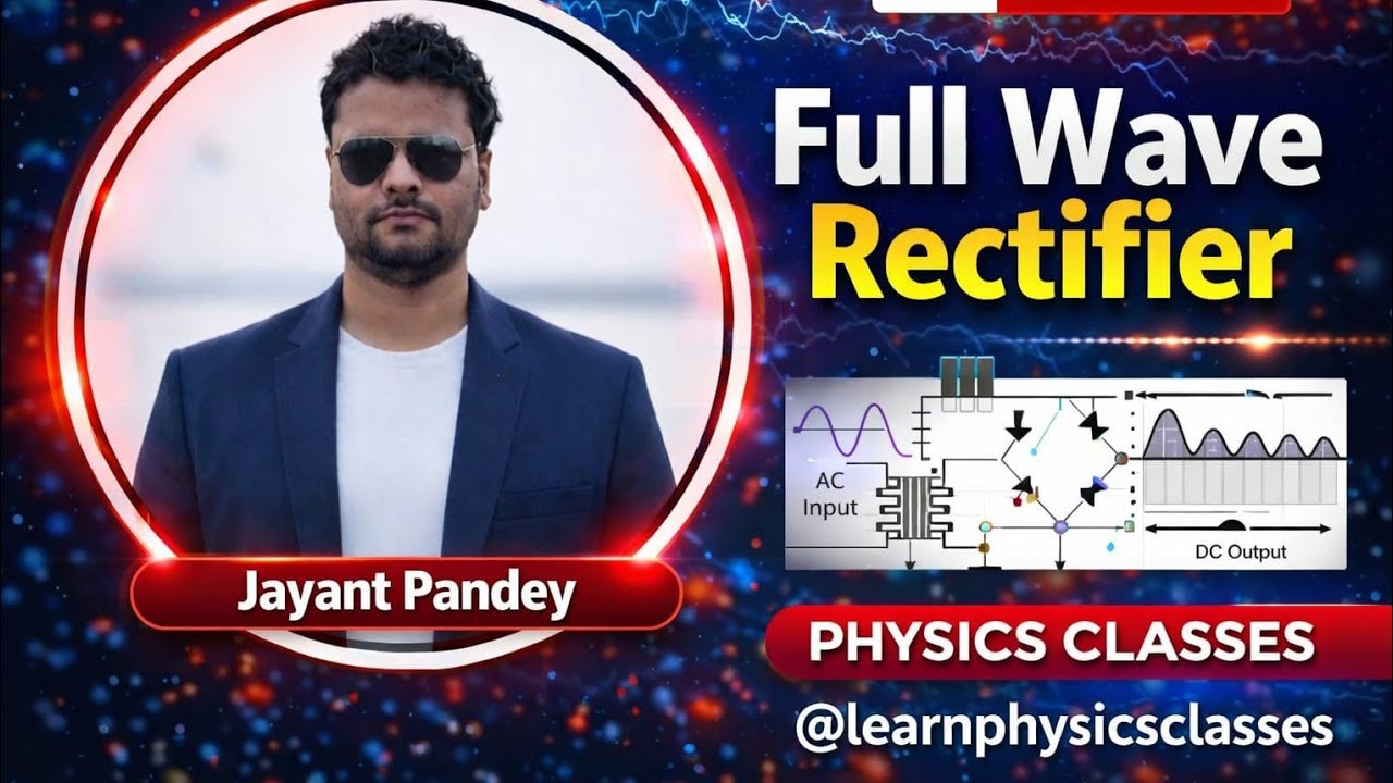 Full wave rectifier @LearnPhysicsClasses #upboard #cbse #bteup #btech #cuet