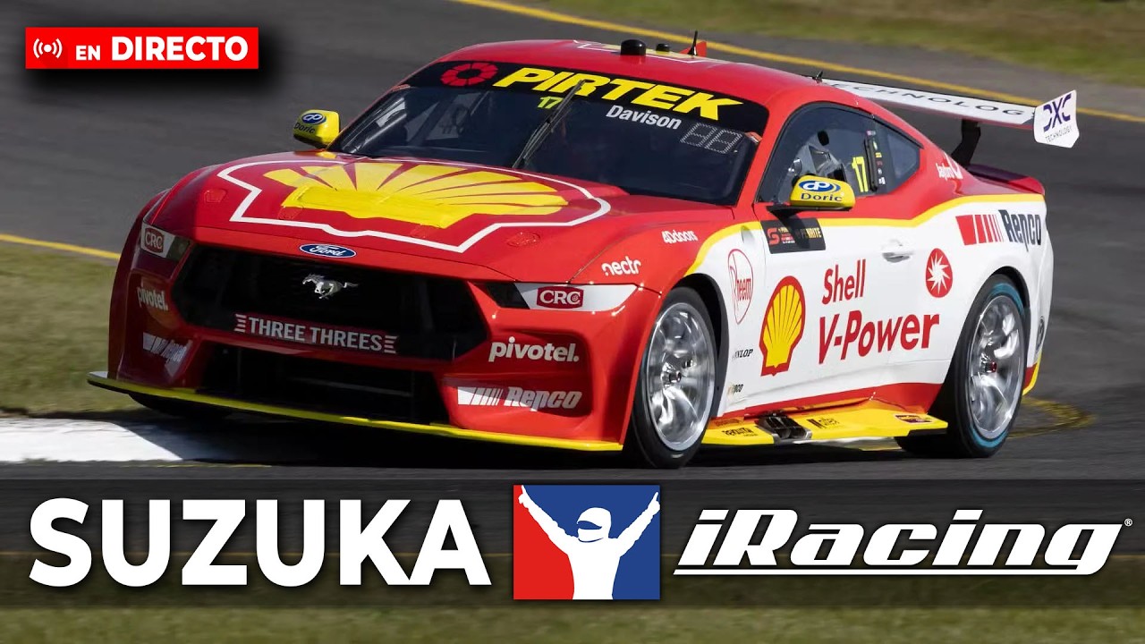 Directo🔴SUZUKA en iRacing (con más carreras GT3, Nascar, MX5, LMP2)