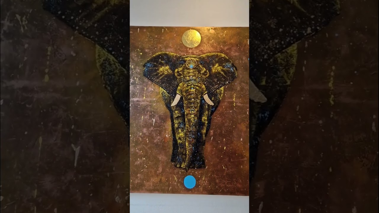 Slon na prodej  160×160 cm / Elefant for Sale 