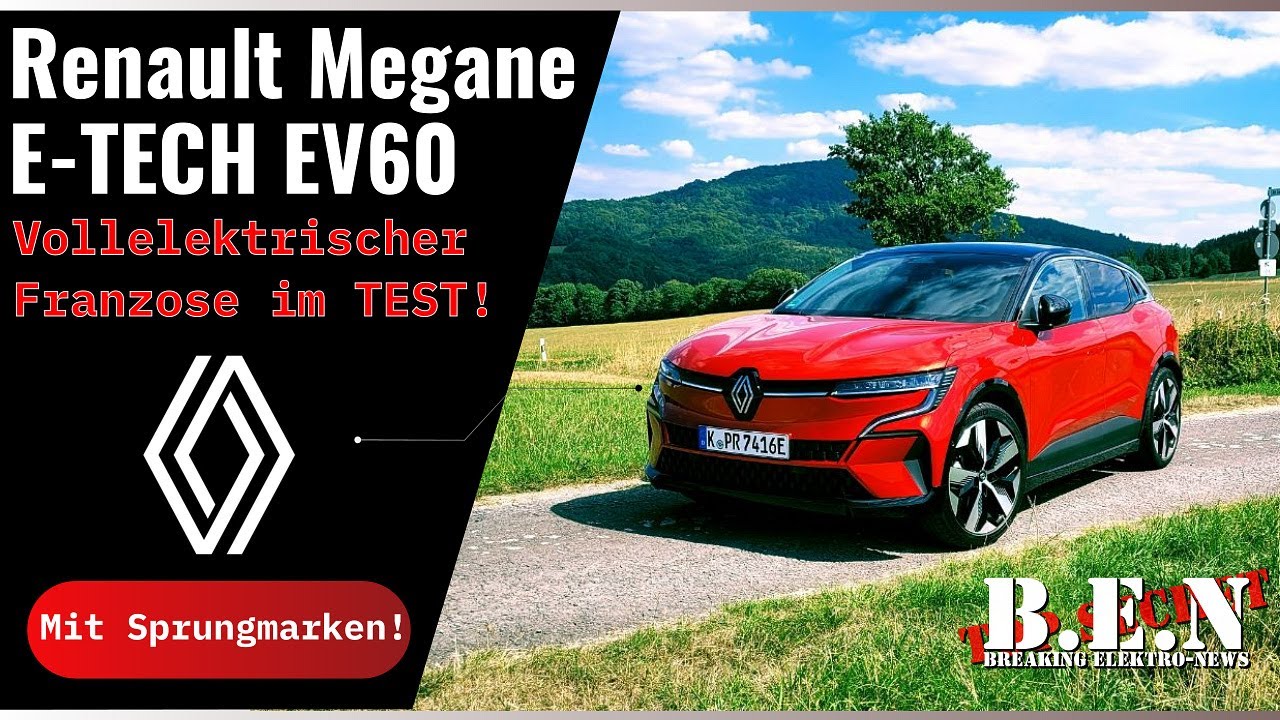RENAULT MEGANE E-TECH EV60 im HÄRTETEST: Kann der VOLLELEKTRISCHE Franzose überzeugen?