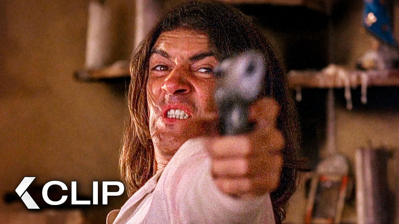 Heavy FIREPOWER Turns Bookstore Into Total Warzone - DESPERADO Clip | Antonio Banderas