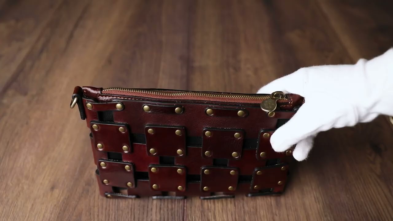 Full-Grain Leather Clutch Purse Shoulder Bag - Gone Girl | Time Resistance Official Video