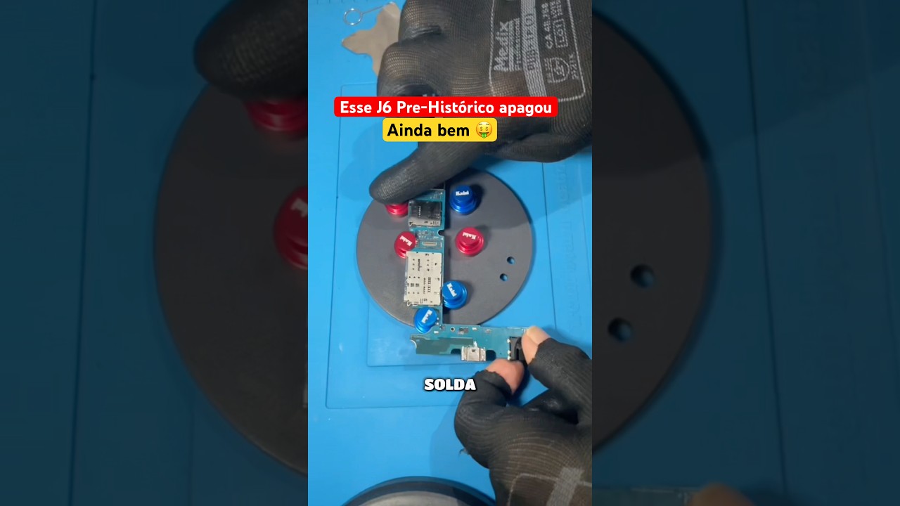 Samsung J6 n&atilde;o liga e n&atilde;o carrega #assistenciat&eacute;cnica #celular #eletronica #entretenimento #dicas