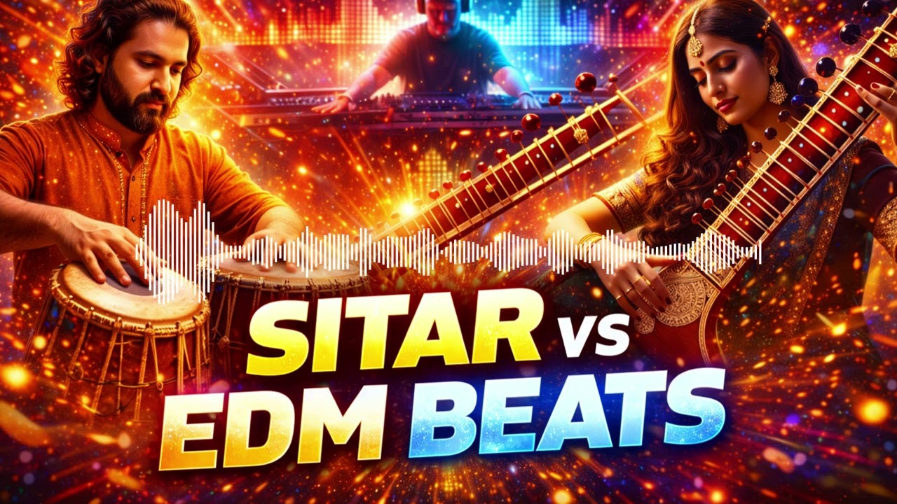 Sitar vs EDM Beats 🔥 | Indian Classical Fusion x EDM Party Mix