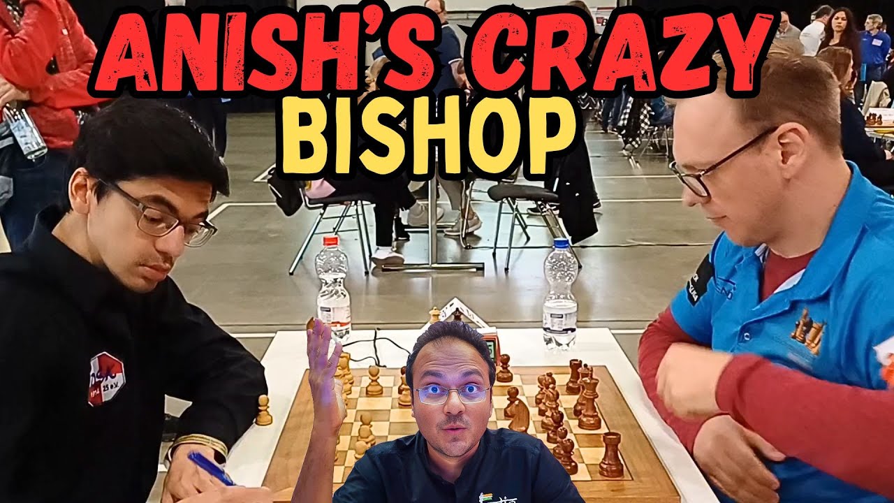 Anish Giri's Crazy Bishop | Anish vs Markus Ragger | German Bundesliga Round 13