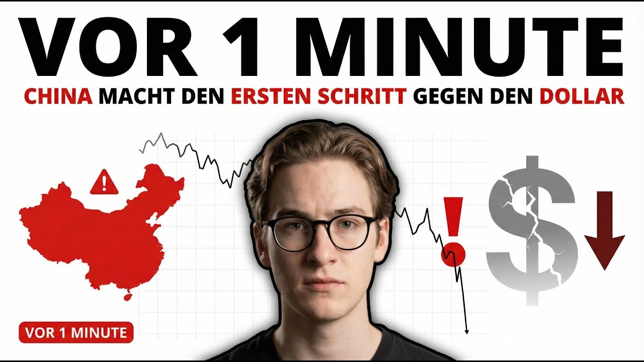 Vor 1 Minute: China hat gerade den ersten Schritt gemacht, um den US-Dollar zu zerst&ouml;ren