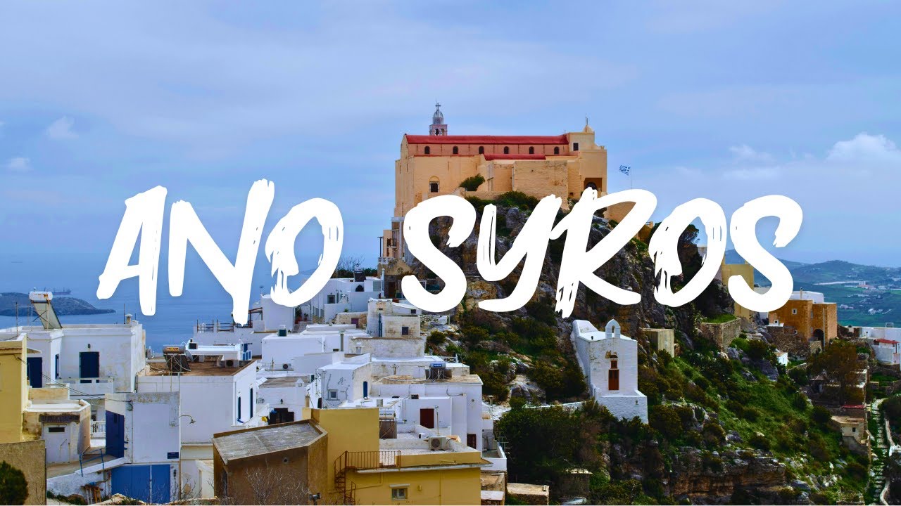 ANO SYROS (ΑΝΩ ΣΥΡΟΣ) SYROS, GREECE 🇬🇷 2024 | Walking Tour | 4K