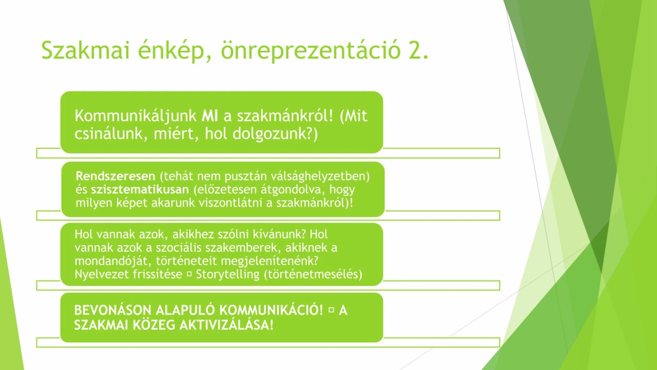A szociális szektor helyezete - László Johanna, szociális munkás előadása 2021.
