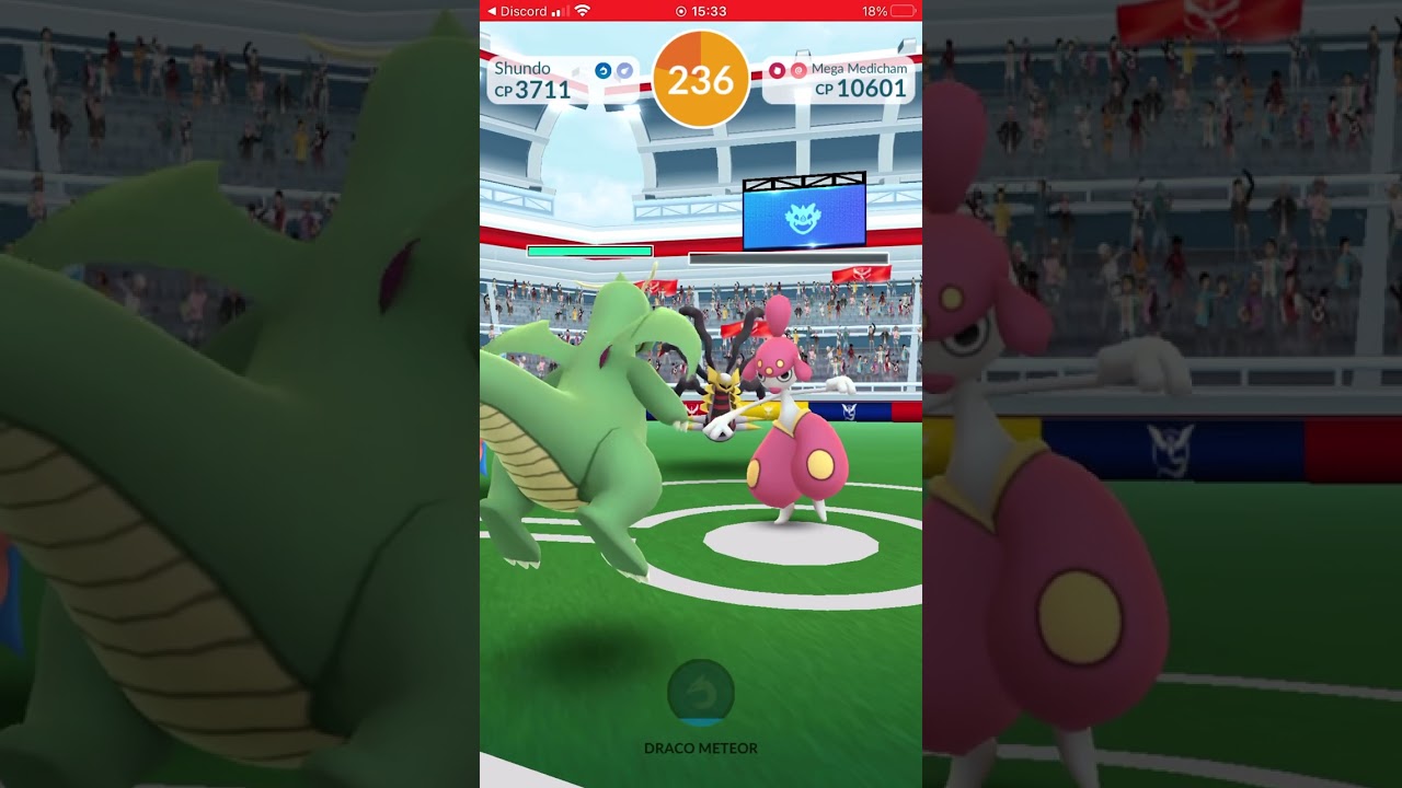 Pokemon go raid mega medicham