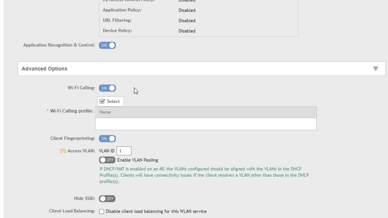RUCKUS SmartZone 5.2 - WLAN Creation