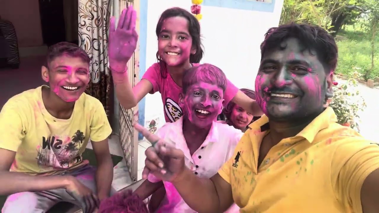 Holi masti🥰. #youtube #vlog #explore #tranding 