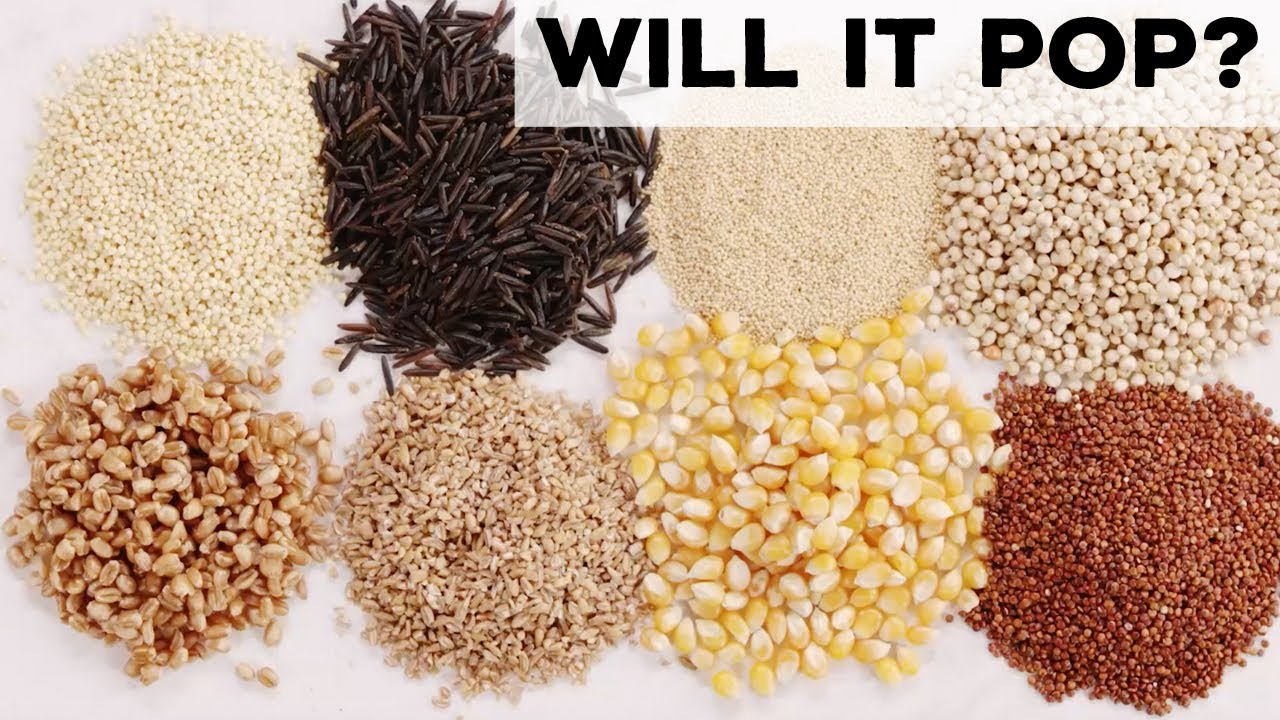 Will It Pop? Grains, Seeds and Cereals Are Put to the Test | Food Network