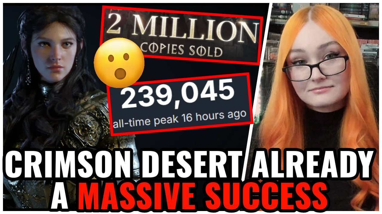 Crimson Desert DOMINATES Already With 2 Million Copies Sold Even With Control Criticisms