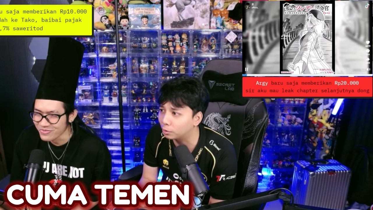 Random mediashare bang upi & dera, dikasih manga chap 68, bg rain, bg robby, collab bang al & via