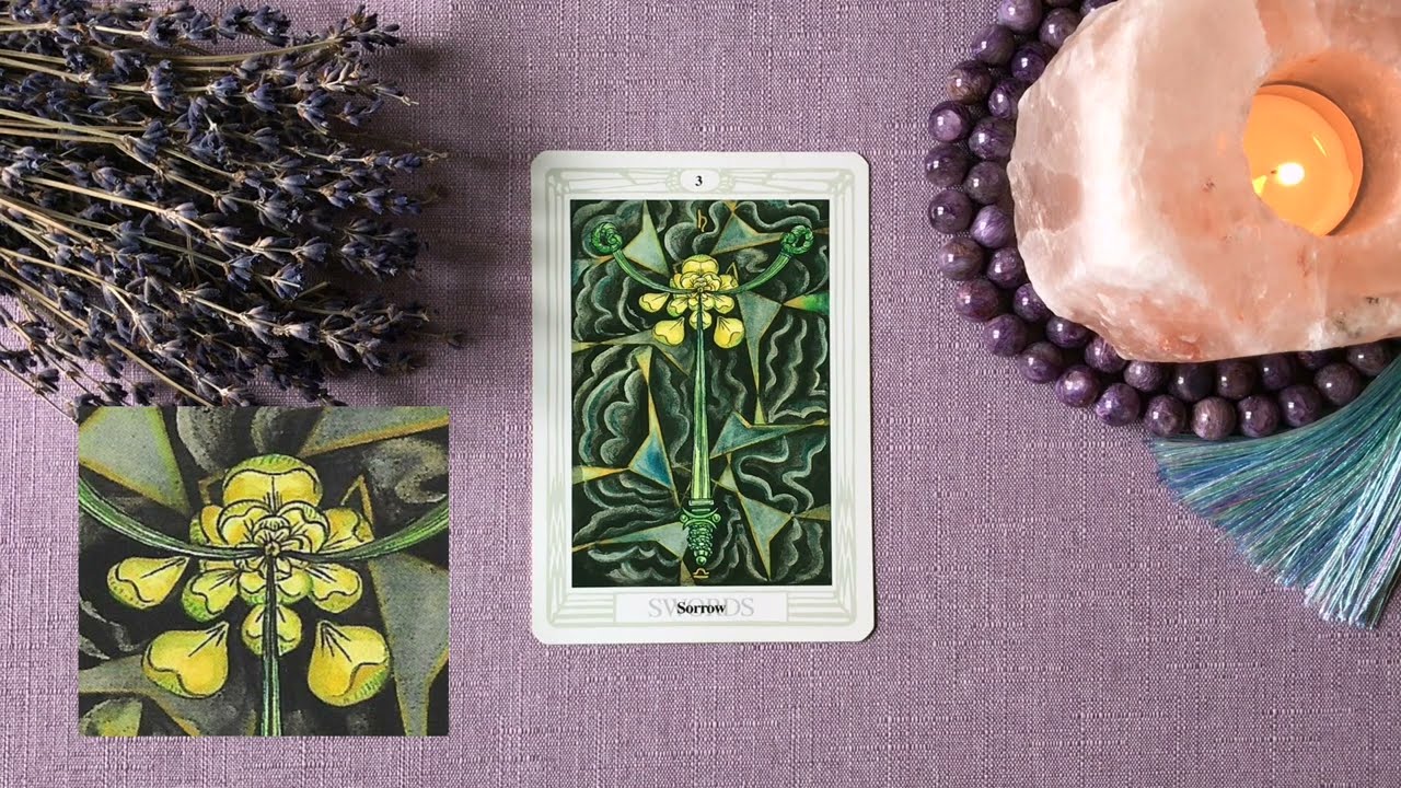 Three of Swords - Thoth Tarot Meanings