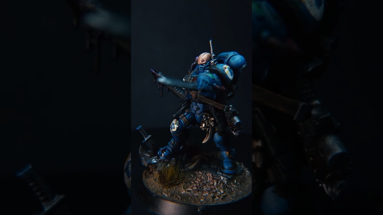 Lieutenant with Combi-Weapon #grimdark #leviathan #ultramarine #10thedition