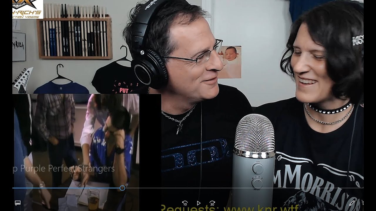 Deep Purple (Perfect Strangers w/ music video) Kel's First Reaction