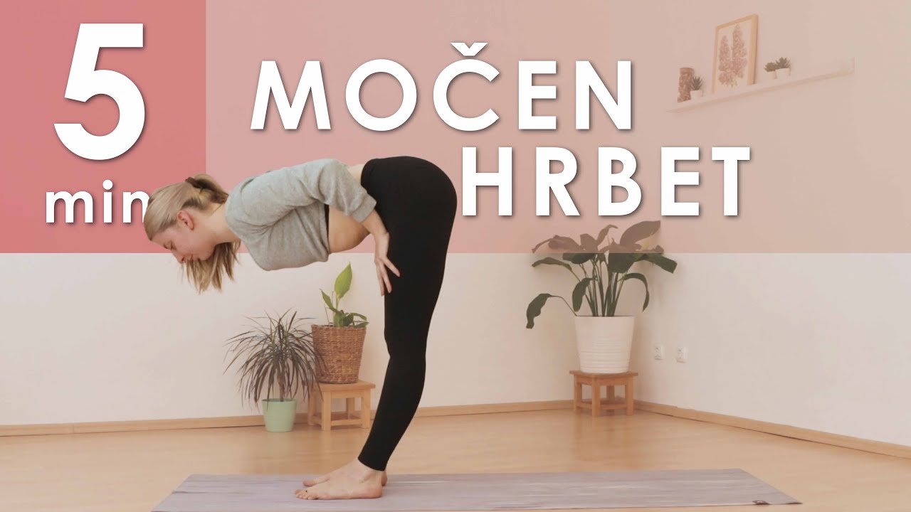 5 minutna joga | MOČEN HRBET | Talvi Joga