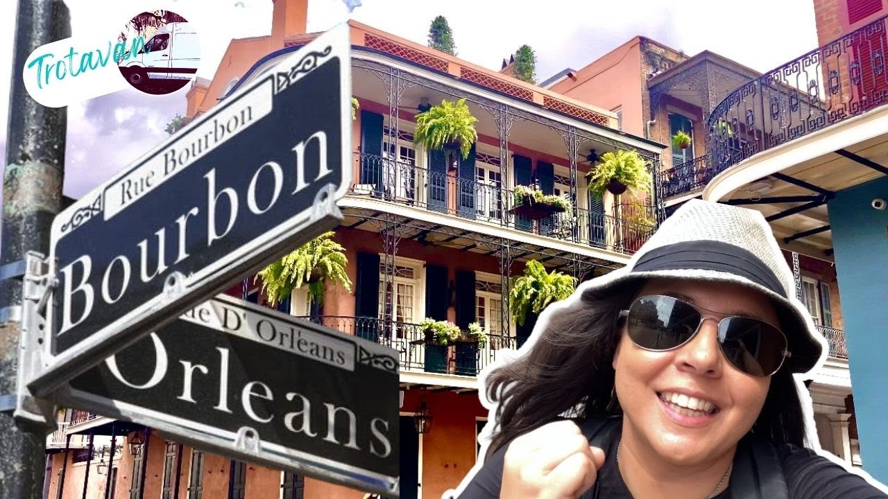 Asi es el Barrio Frances de Nueva Orleans!