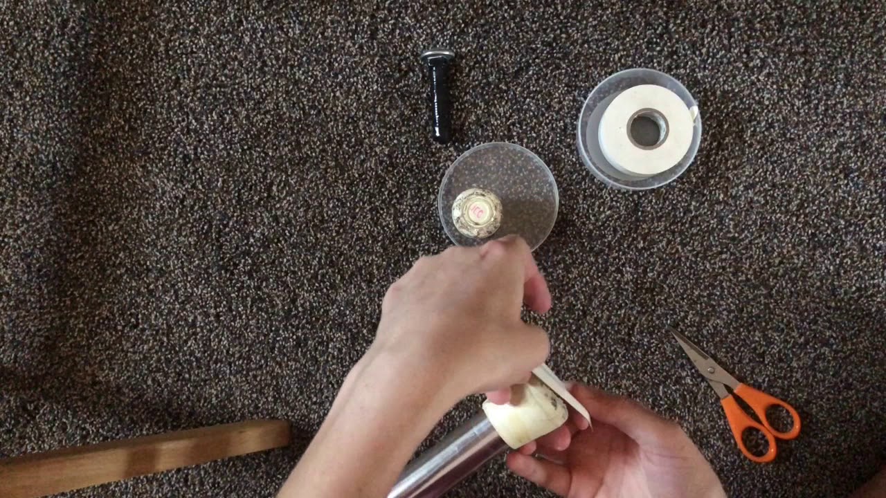 Taping New Flag Poles