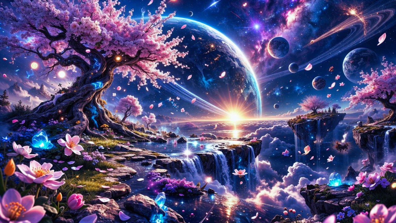 Relax to Spring Piano & Nature!,Reiki Healing for Peaceful  Relaxing Sleep | 432Hz