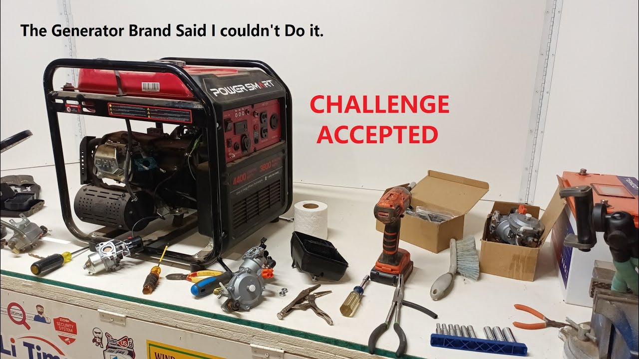 We drill the side of a Carburetor to make a Tri Fuel Generator Carburetor for a Inverter Generator