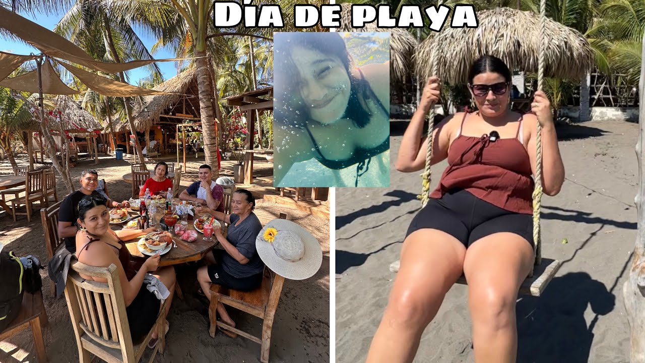 DÍA DE PLAYA CON MI TÍA DE LA USA 🇺🇸 DISFRUTANDO EN FAMILIA 🥰