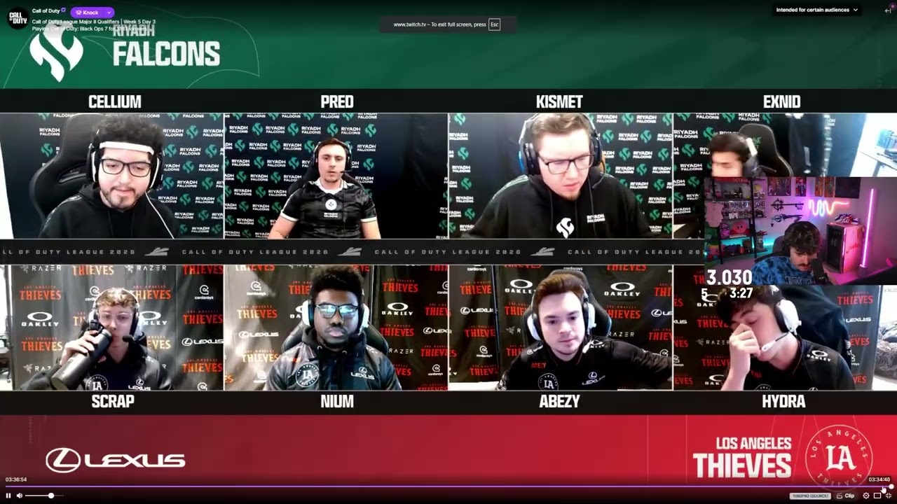 Octane & ZooMaa Losing it Reacting to Thieves Getting Swept by Falcons! 😱 (stair glitching)