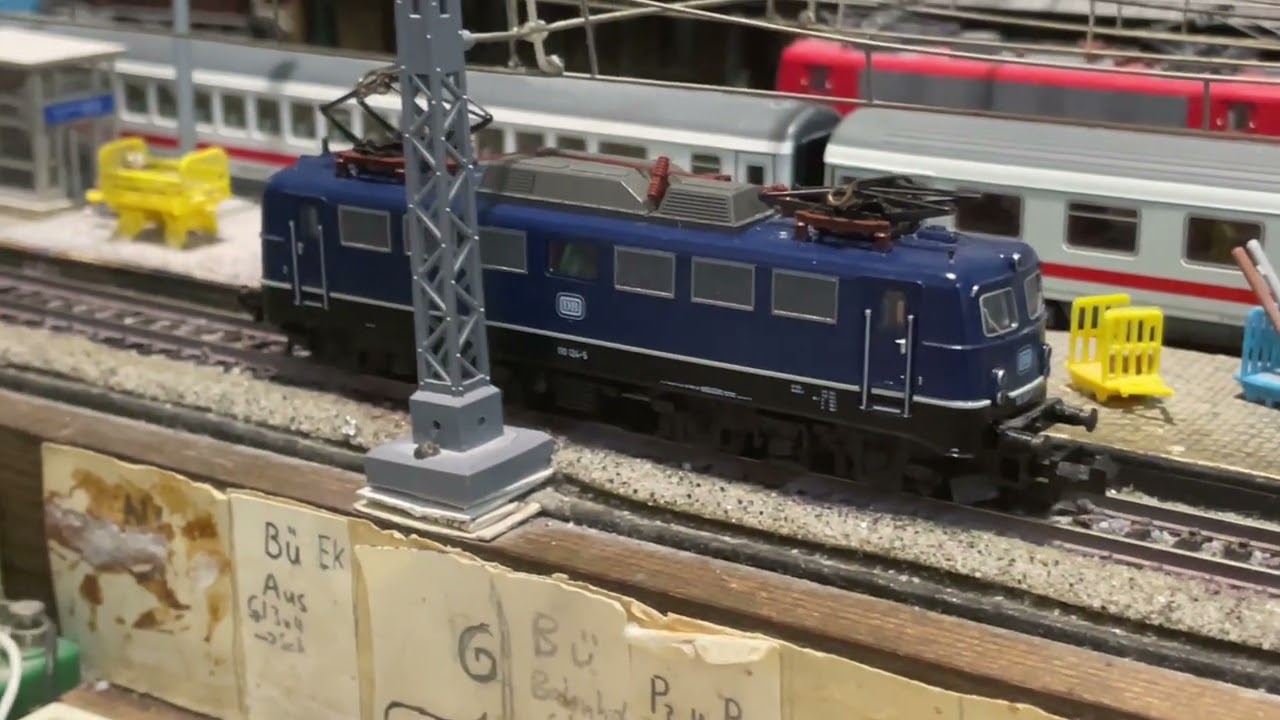 Digitalisierung einer BR 110 von Minitrix in Spur N