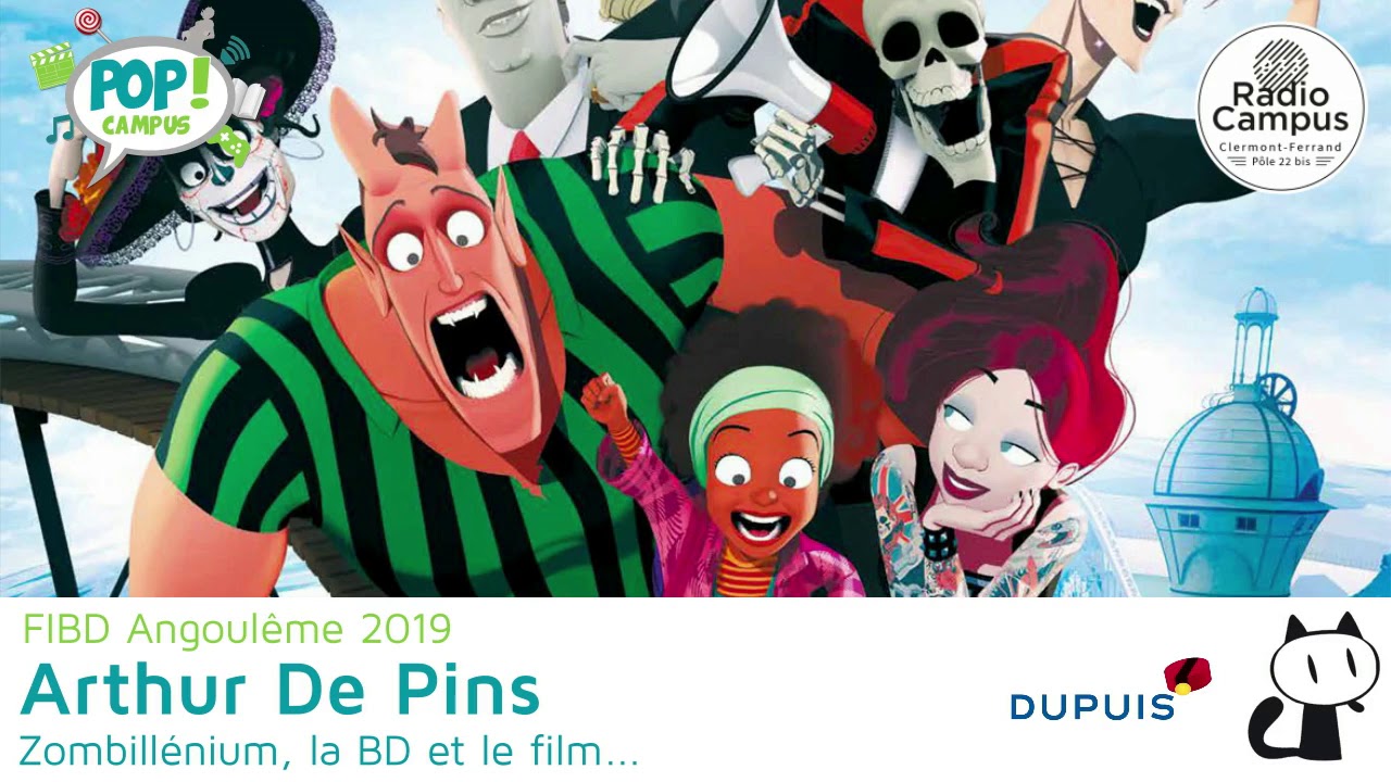 🎤 INTERVIEW 🎤 ARTHUR DE PINS - Zombillenium, la BD et le film... - FIBD 2019