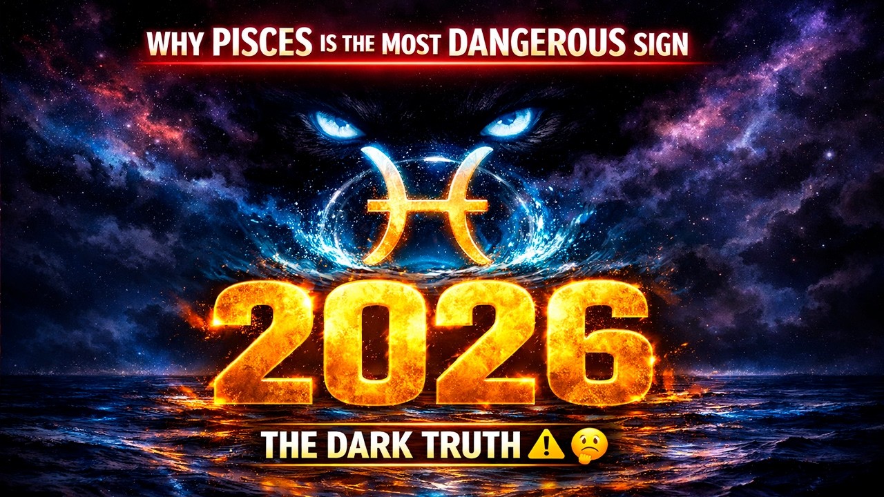 Why PISCES is the Most DANGEROUS Sign of 2026: THE DARK TRUTH ⚠️🤫♓